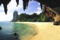 Pláž Phra Nang, Krabi, Thajsko Pláž Phra Nang, Krabi